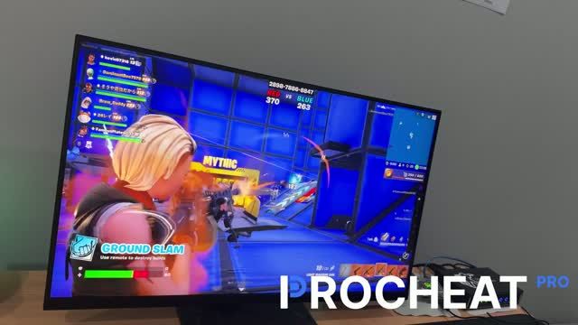 DMA cheat gameplay in Fortnite