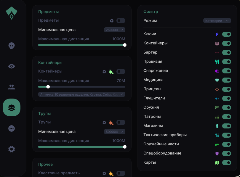 AUTHORITY Tarkov Cheat 5