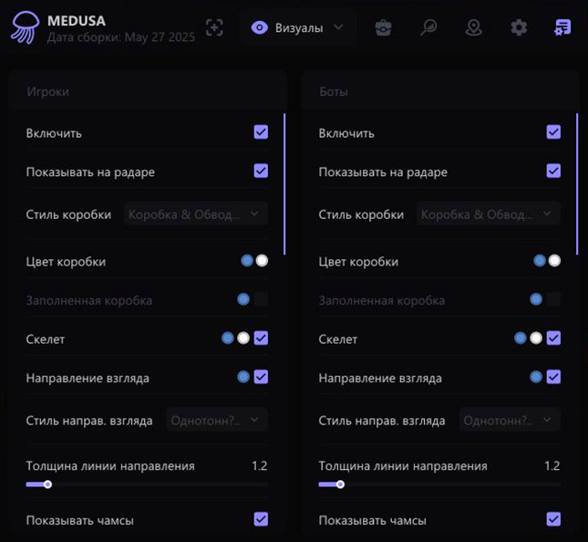 Чит Medusa RAGE 13