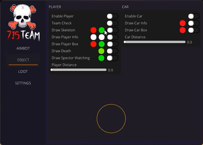 715team PUBG Cheat 6