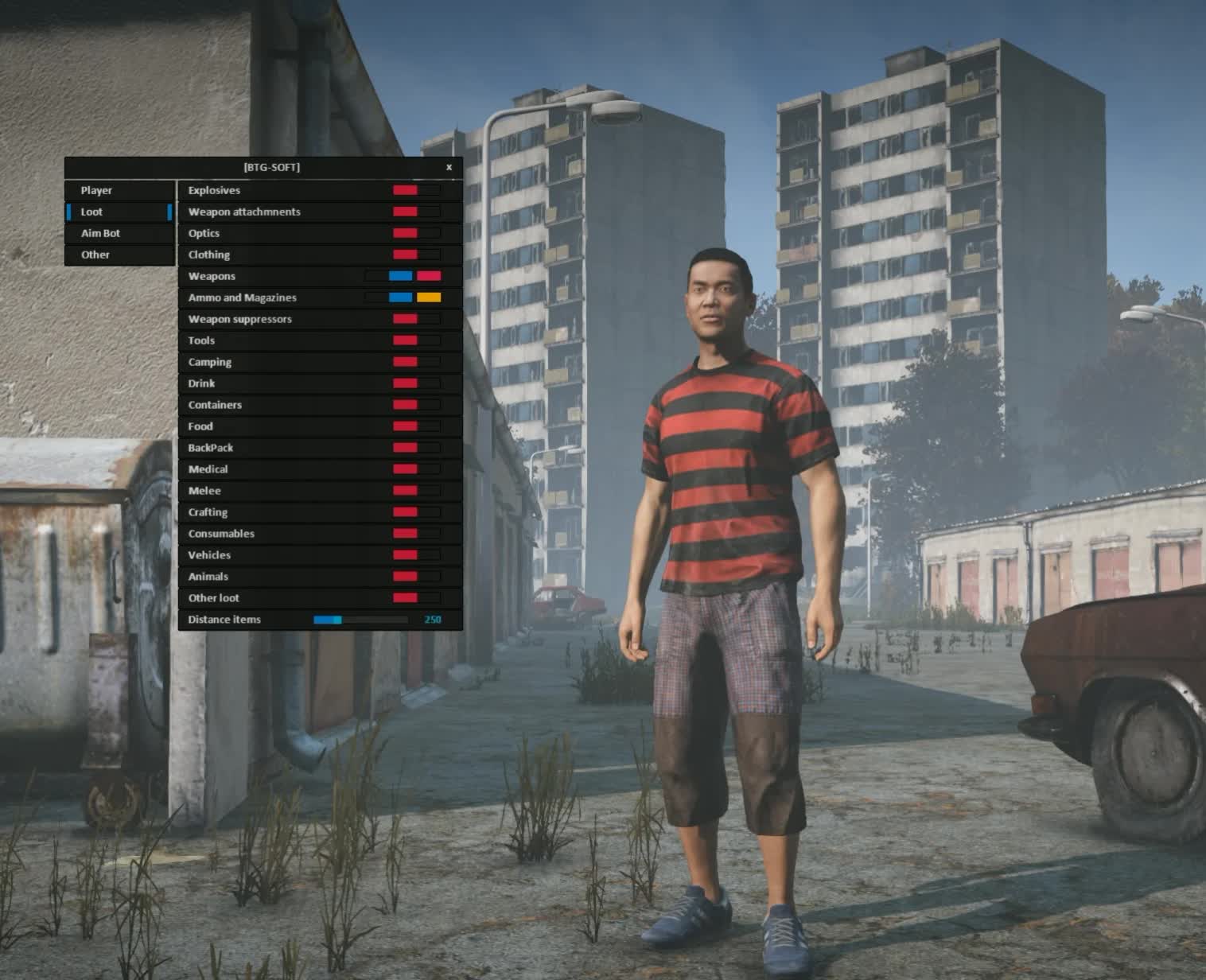 Чит Dayz BTG 2