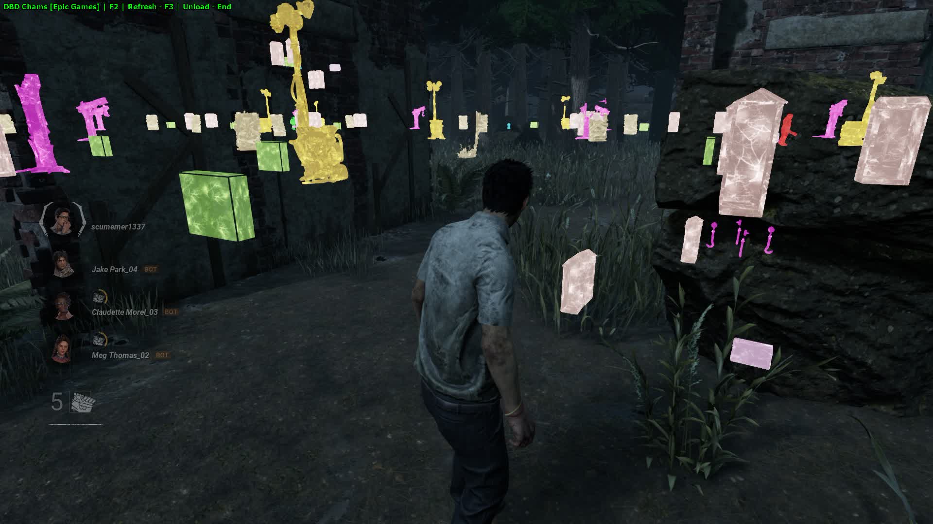 Чит для DBD Chams 4