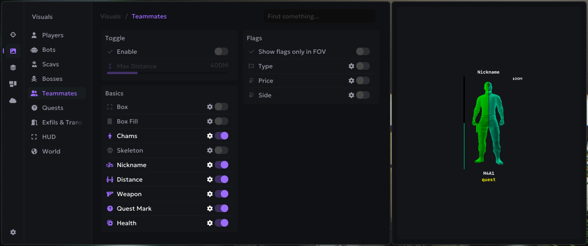 Ancient External Tarkov Cheat 11