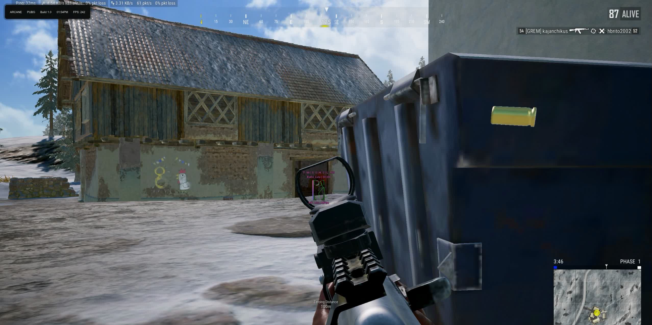 Чит Arcane ESP + NoRecoil для PUBG: Полный контроль и информация