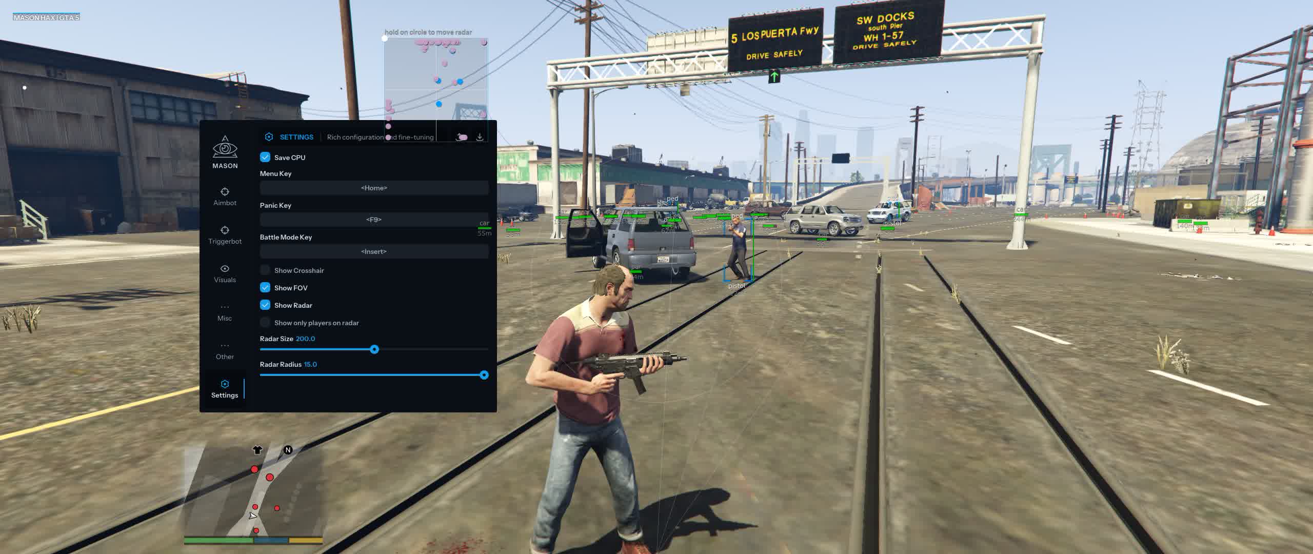 Чит для GTA 5 RP: Стань королем улиц RageMP и Alt:V
