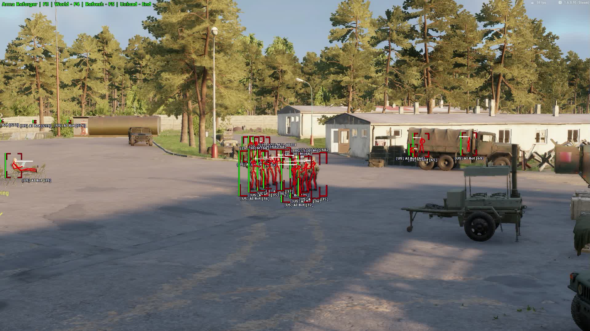 Приватный чит для Arma Reforger от Soft Hub - Главный скриншот