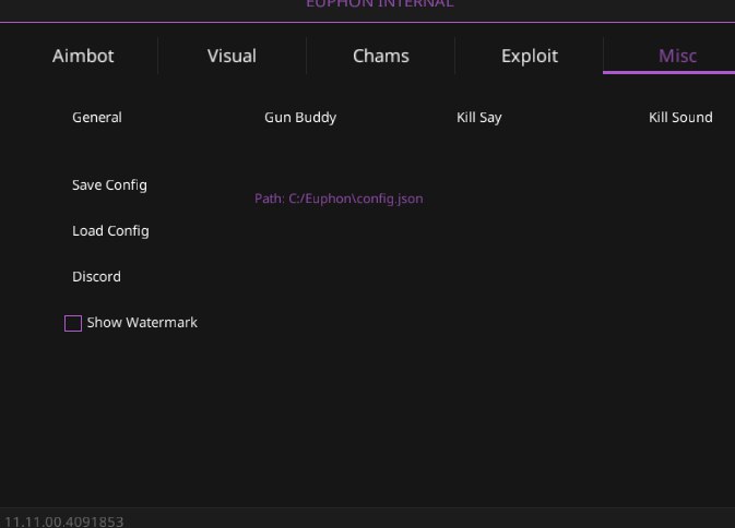 Чит для Valorant — Euphon Internal - Миниатюра 3