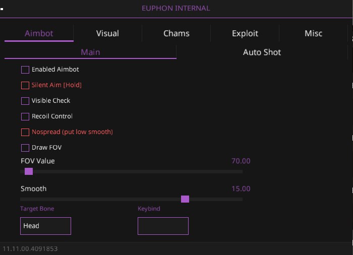 Чит для Valorant — Euphon Internal - Миниатюра 4