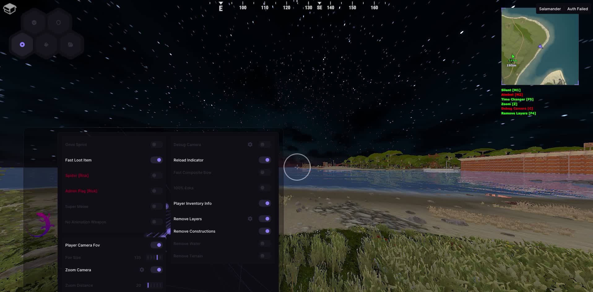 Чит для Rust — Salamander - Миниатюра 2