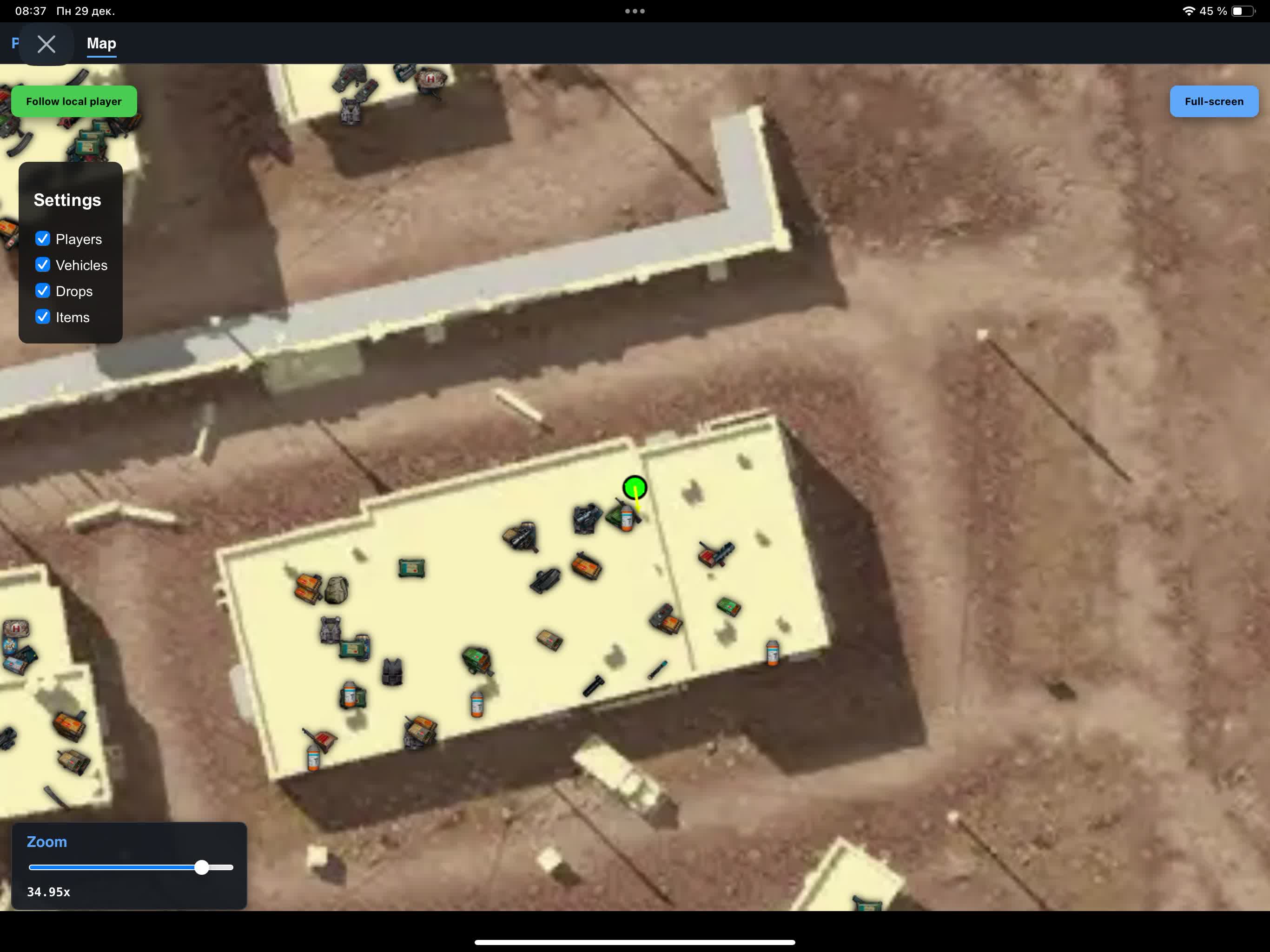 Браузерный радар для PUBG (Arcane) - Миниатюра 5