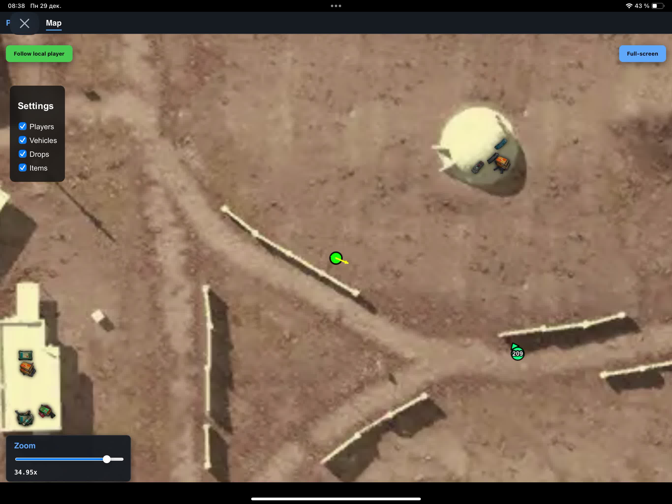 Браузерный радар для PUBG (Arcane) - Миниатюра 6