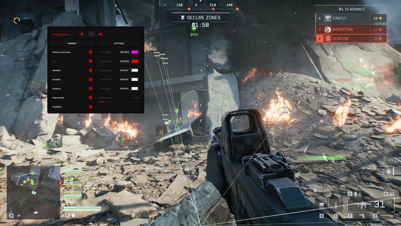Приватный чит BlankLabs для Battlefield 6 - Миниатюра 2