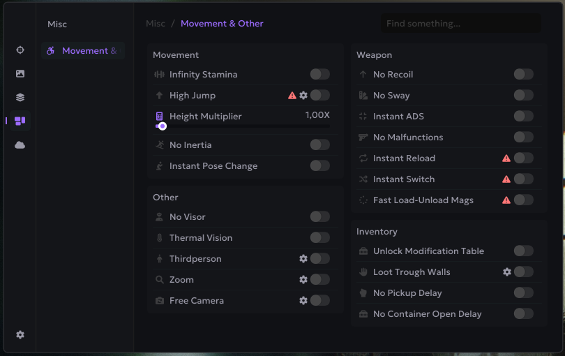 Escape From Tarkov — Ancient External с аимботом и ESP - Миниатюра 2