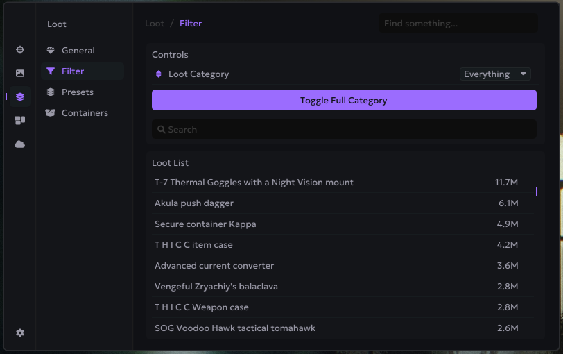 Escape From Tarkov — Ancient External с аимботом и ESP - Миниатюра 5
