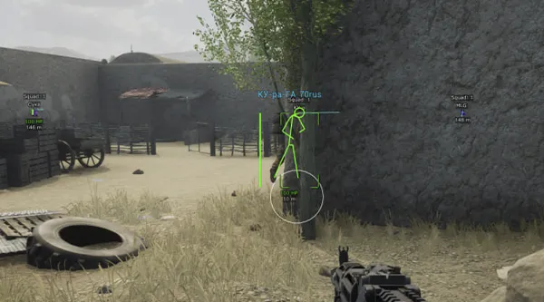 Купить чит Hyper для Squad с аимботом и ESP