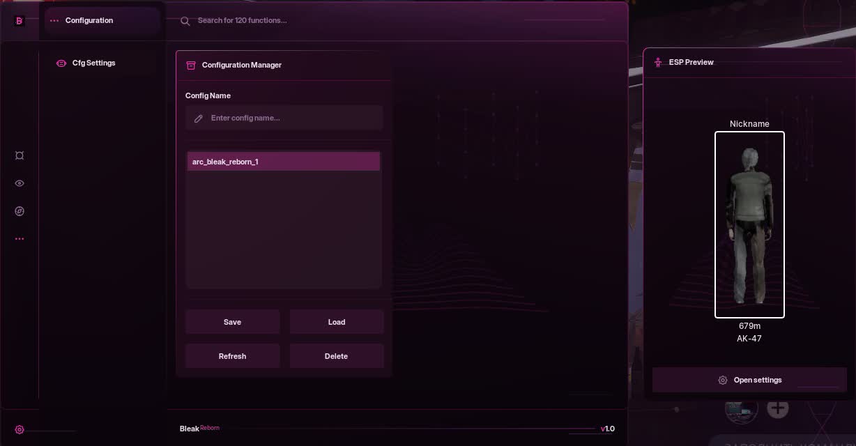 Bleak — чит для Arc Raiders с аимботом, ESP и радаром - Миниатюра 7