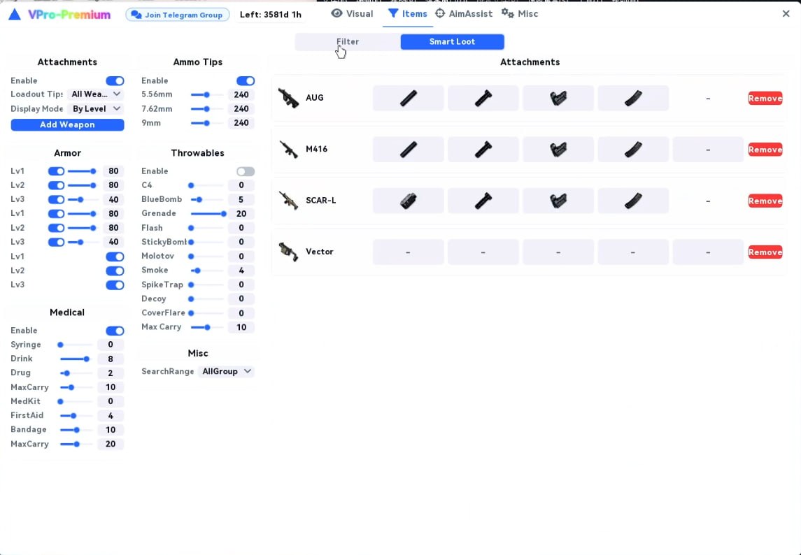 DMA PUBG VPro 4
